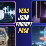 JSON Prompt Pack for Google VEO 3 (Viral Product Ads)