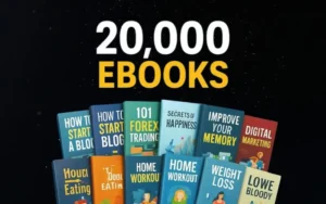20000 + Best Selling Ebooks, Mega Bundle | PLR, Recipes, Self Help, Business & Design