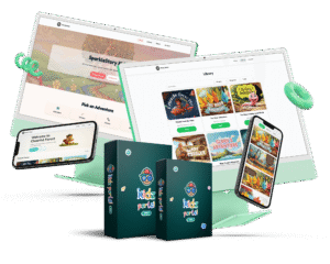 KidzPortal – The Ultimate Kids Story Website Kit
