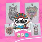 Mandala Animal Essence Coloring Pack (PLR)