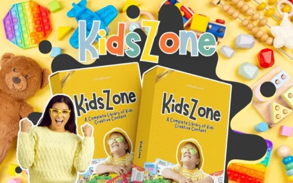 Kidzone KidzZone Deluxe — Upgrade & Unlock 2,500 + Editable Kids’ Learning ...
