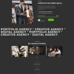 Premium Digital Agency Website | Modern Creative Portfolio | Buy, Customize & Sell to Clients