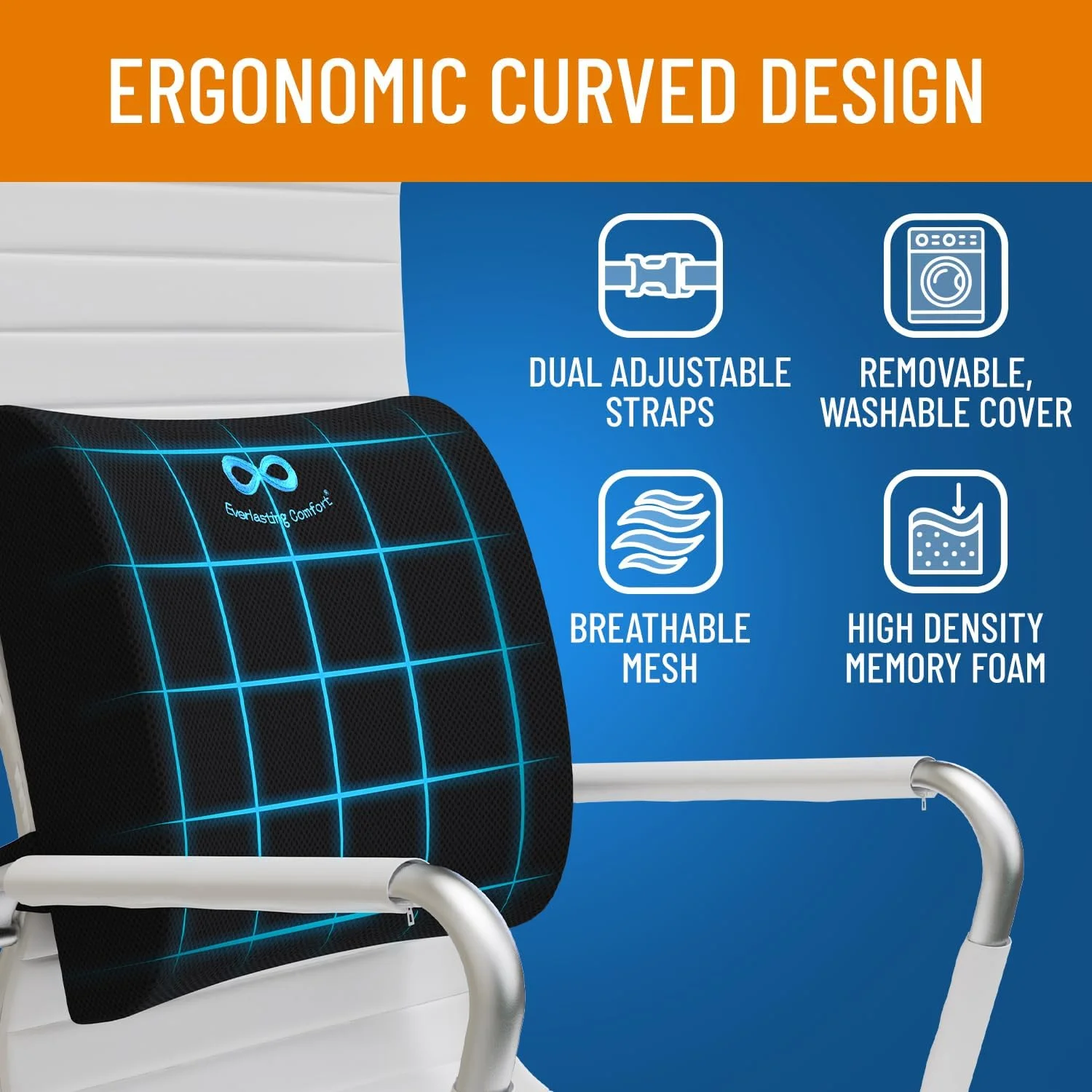Lumbar Support Cushion - Full Product Display