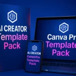 AI CREATOR VAULT™ – Canva Pro Template Pack