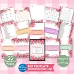 SuperMom 1-Minute Self-Care Toolkit PLR Template