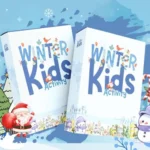 Winter Kids Activity PLR Coloring Pages Christmas