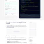 Generative Engine Optimization (GEO) Meta Tag Builder