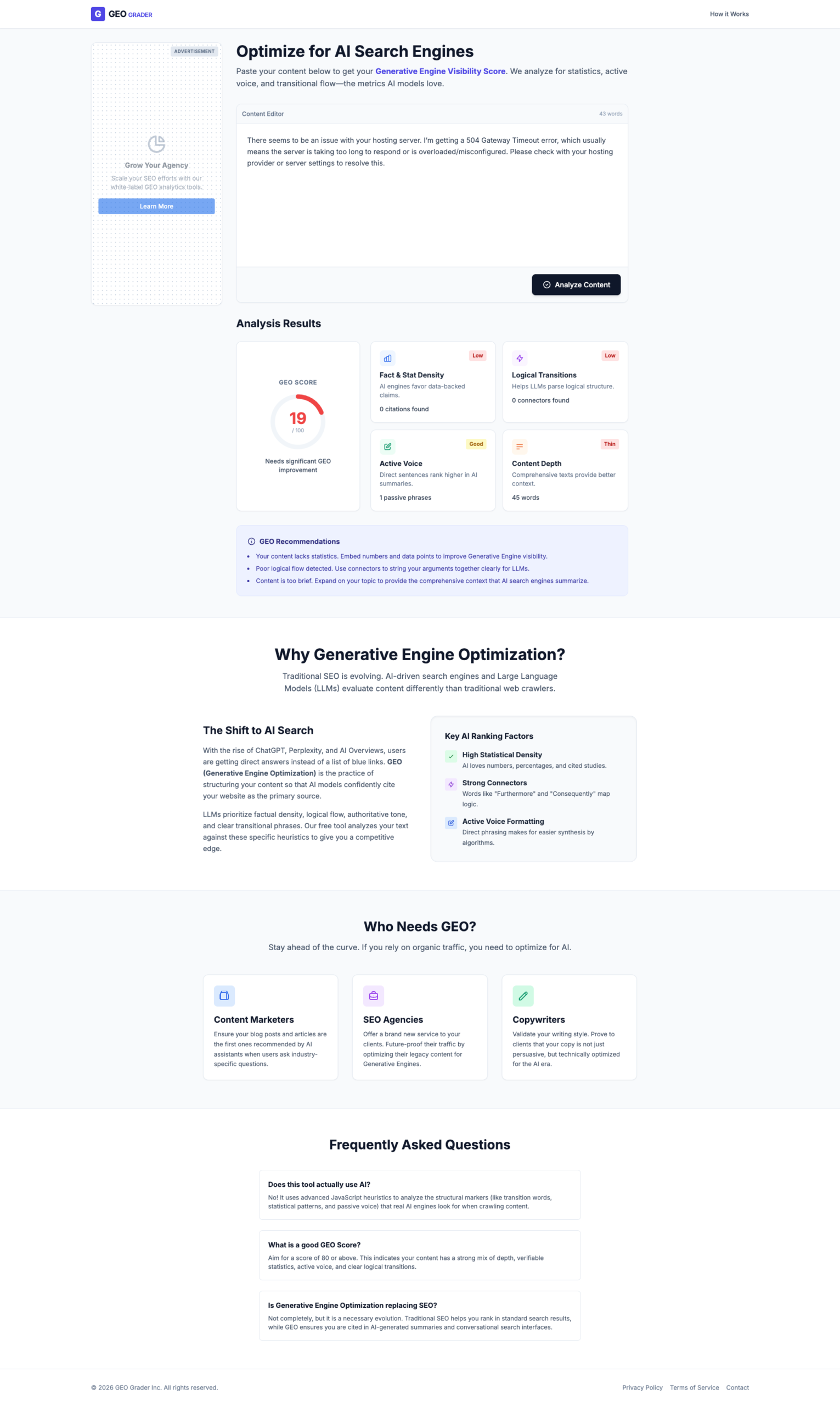 Generative Engine Optimization